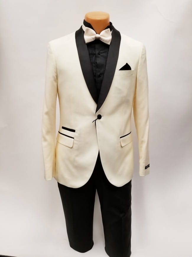 one button tuxedo jacket