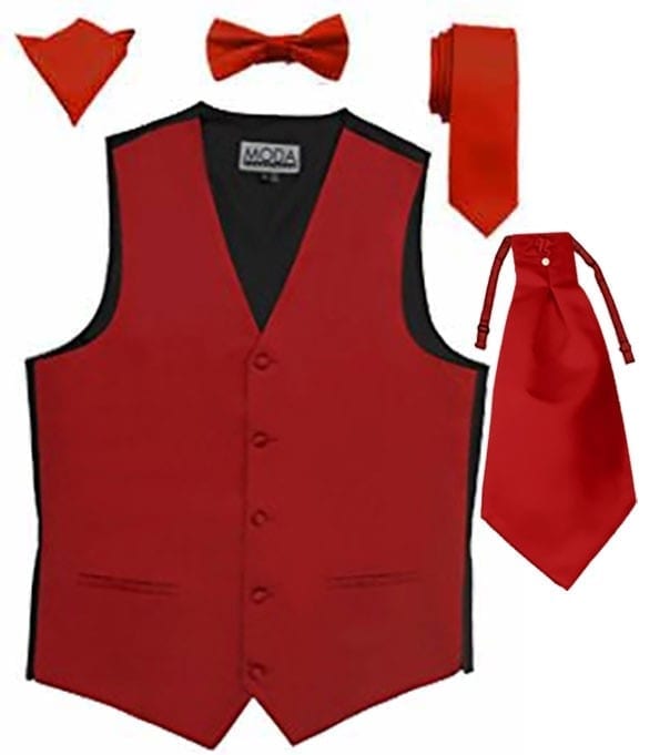 Men's Vest For Tuxedo All Colors