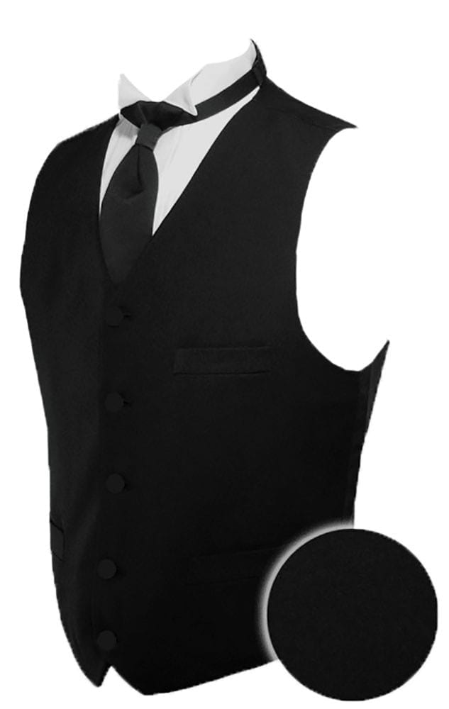 Mens Vest Waiter Uniform Polyester Black High Quality Vest Tuxedos Online