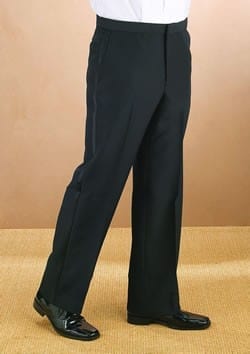 tapered tuxedo pants