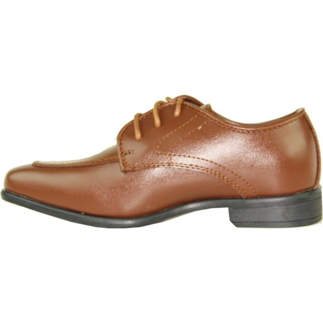 Boys cognac dress shoes Clearance