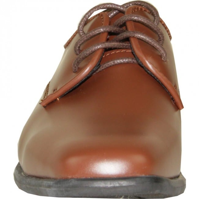 boys cognac dress shoes