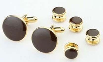 Cufflink and online shirt stud set