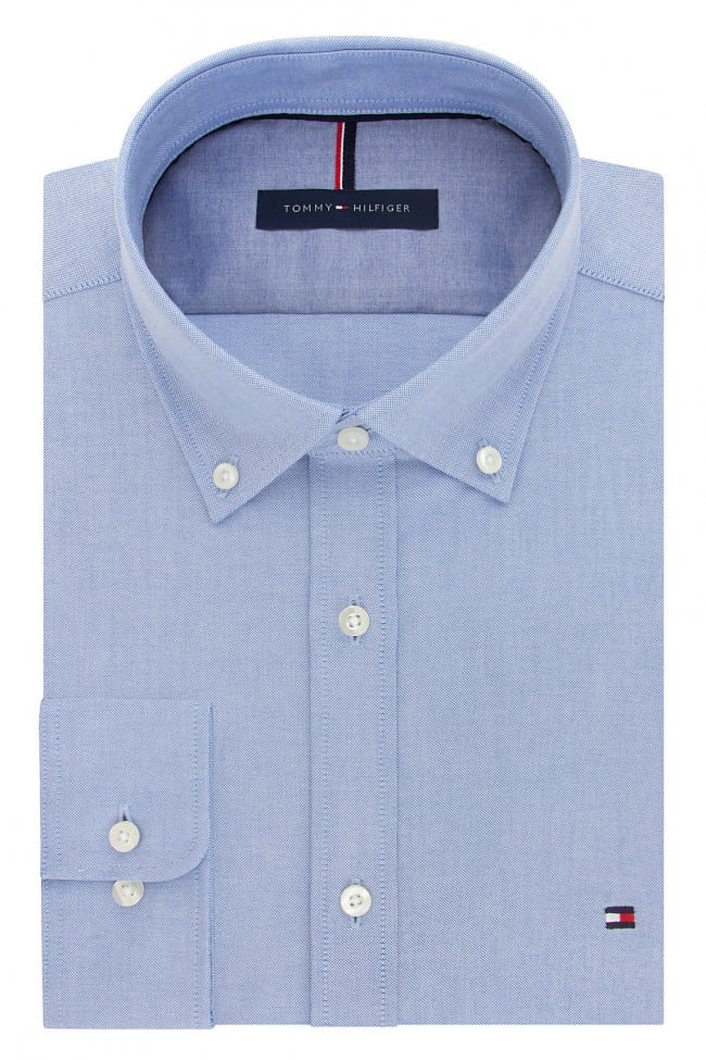 tommy hilfiger men's button up