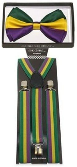 mens mardi gras tie