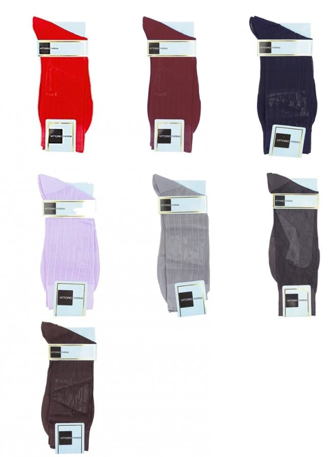 3-Pack Mens Sheer Nylon Dress Socks