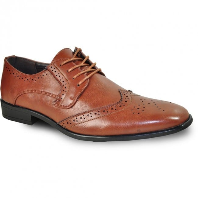 Men's wingtip oxford dress shoes outlet