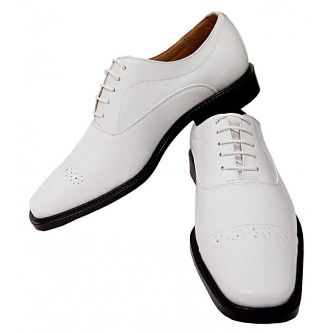 white dress sneakers for men