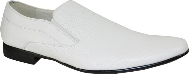 mens white slip on dress shoes