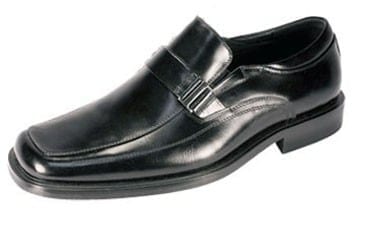 Mens Leather Slip On Dress Shoe by Giorgio Venturi - Tuxedos Online