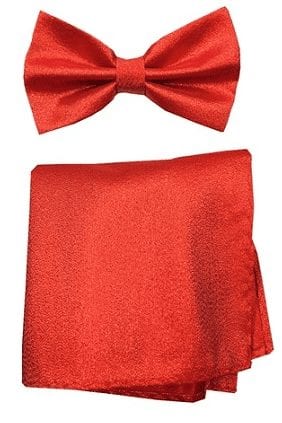 RED Bow Tie - Pre-tied