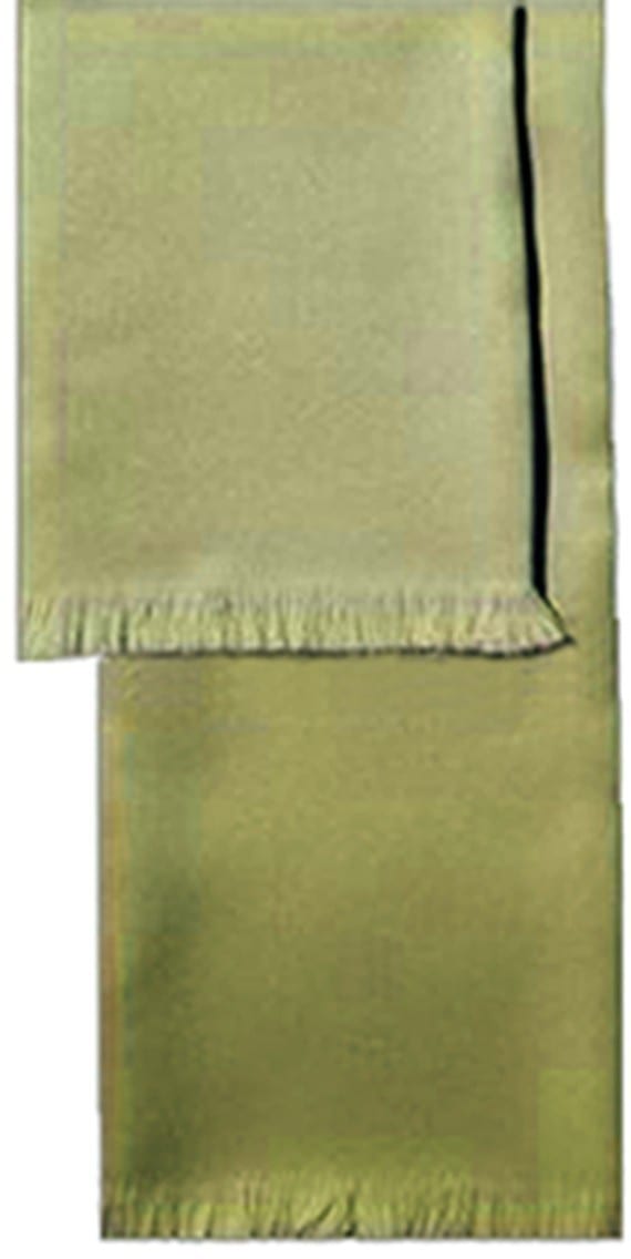 Scarf SAGE GREEN Poly Satin Scarf Tuxedos Online