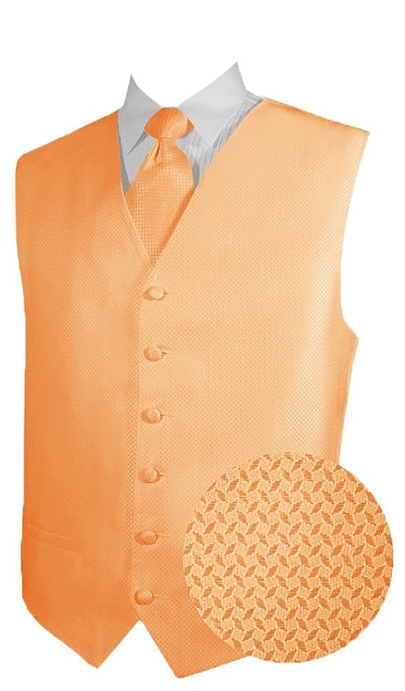 Geo Men's Peach Vest